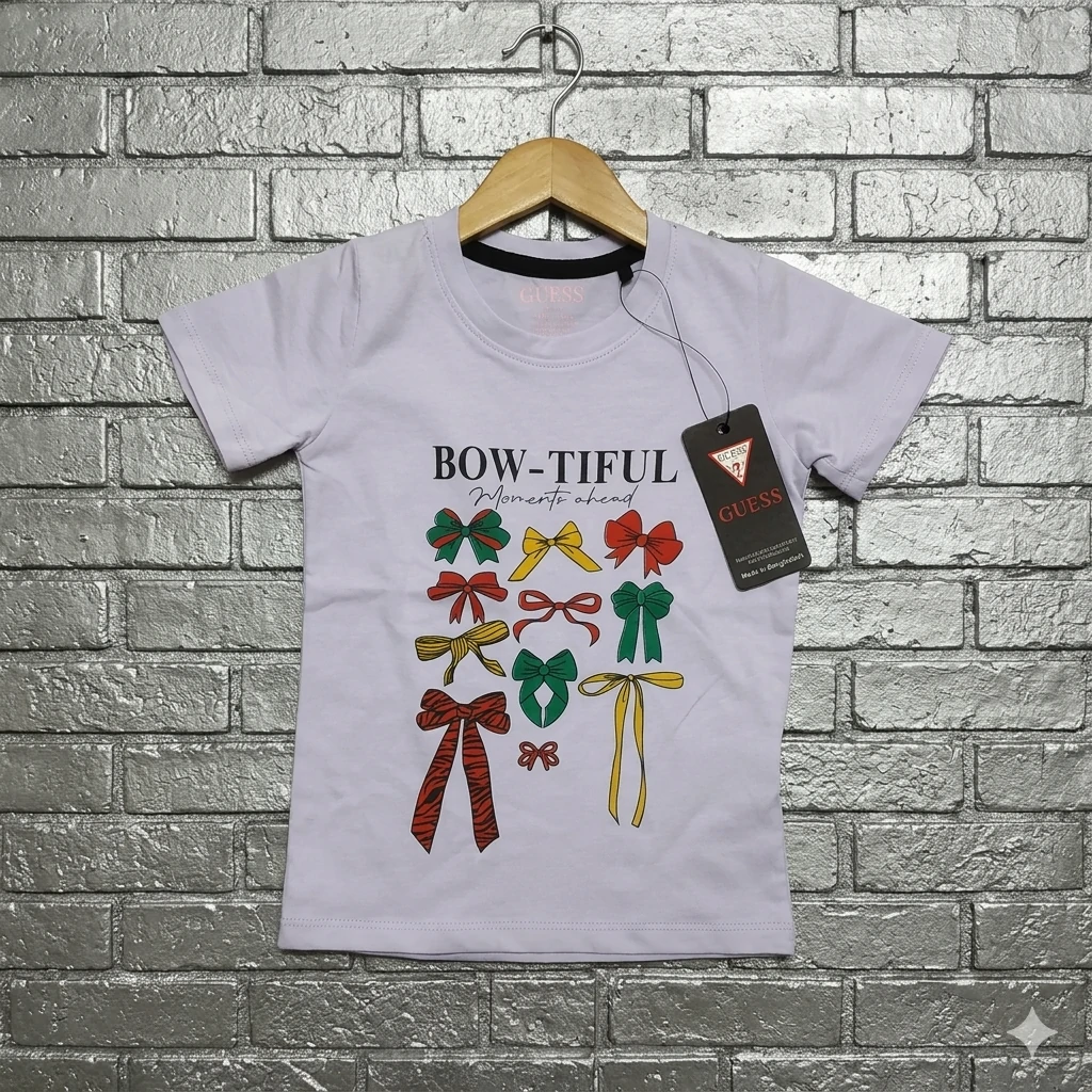 guess kids' premium pink "fresh start" floral print t shirt guess kids' premium pink "fresh start" floral print t shirt
