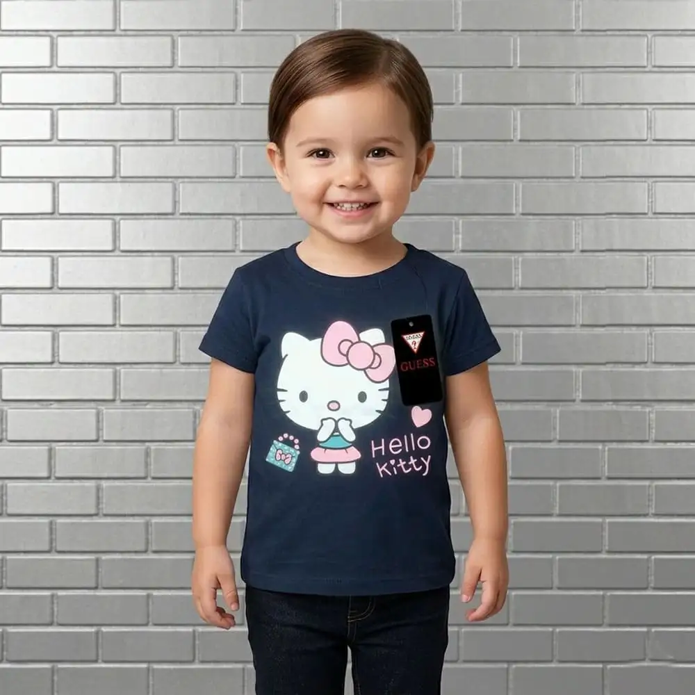 Guess Hello Kitty Cotton T-Shirt for Kids Magpie Shop